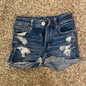 american eagle jean shorts